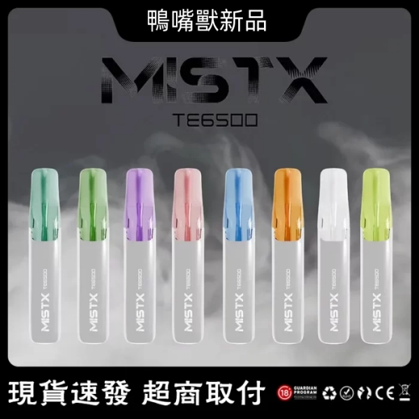 鴨嘴獸拋棄式MIST TE6500口 【鴨嘴獸電子煙新品】 鴨嘴獸一次性電子煙